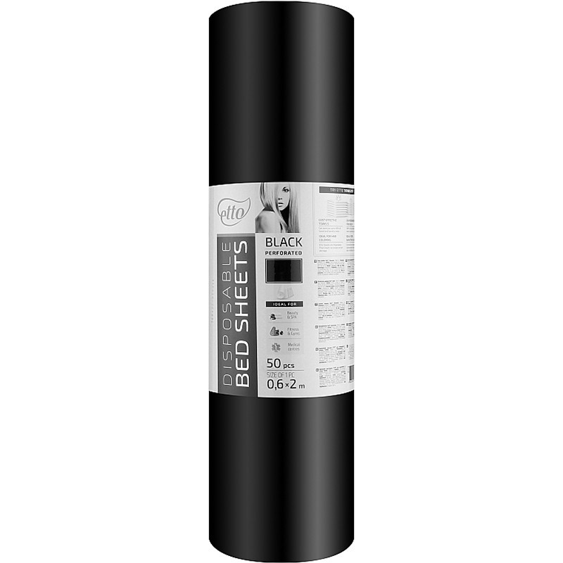 Простирадла спанбонд Black Collection 0,6х2м Etto
