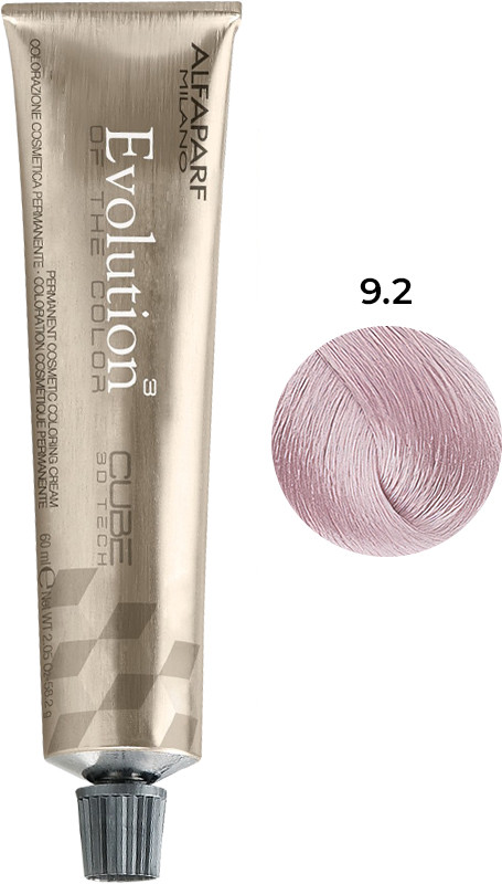 Стойкая краска для волос Evolution of the Color тон 9.2 Alfaparf, 60 мл