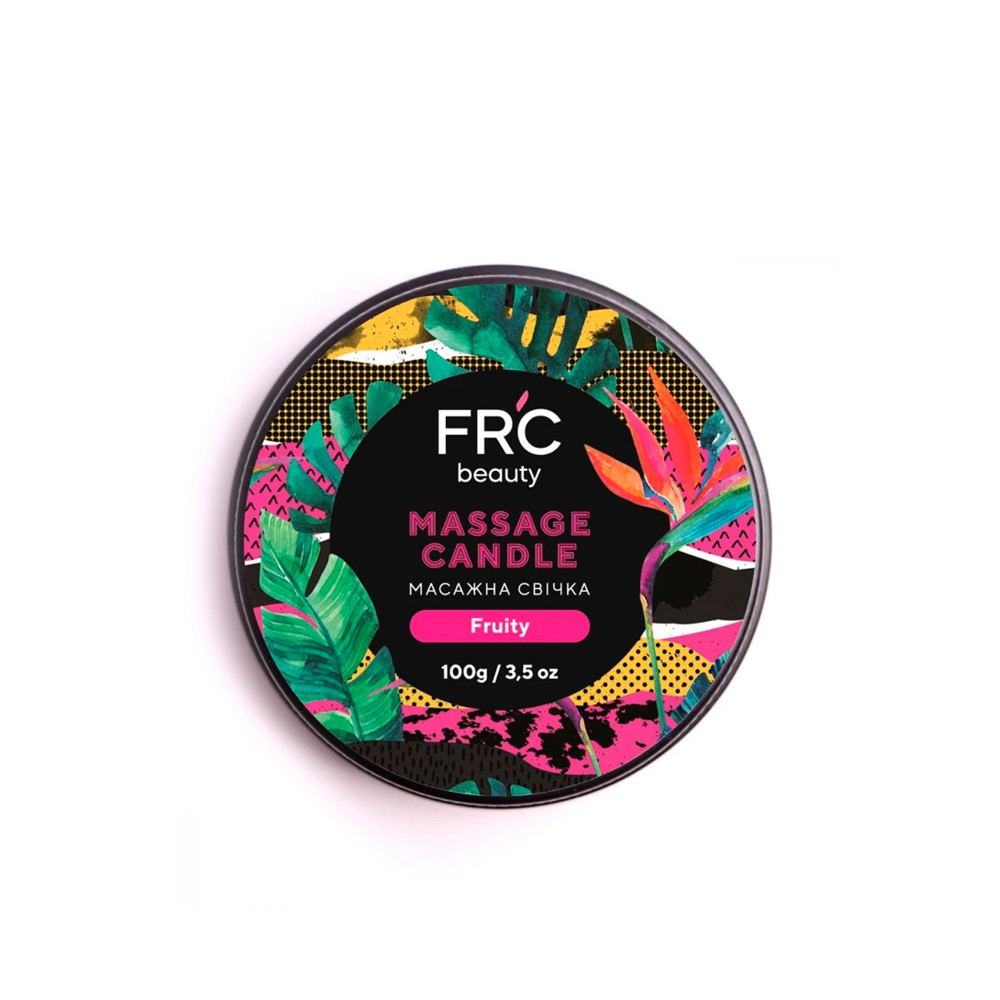 Массажная свеча Дыня-Персик FR'C Beauty, 30 мл