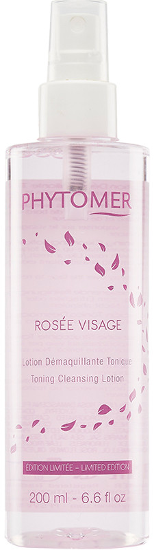 Тонізуючий очищуючий лосьйон-міст для обличчя Rosee Visage Phytomer, 200 мл