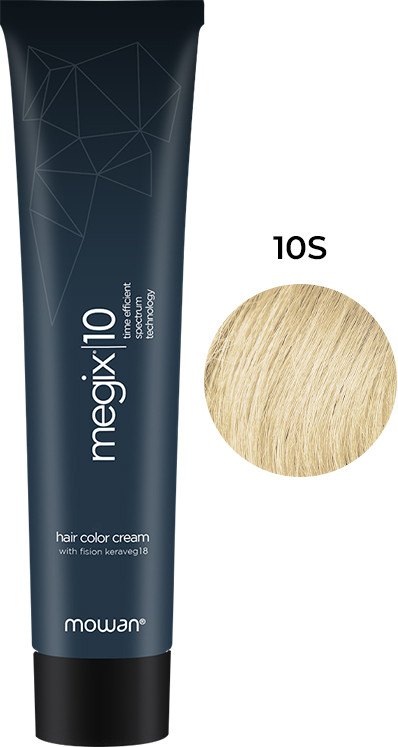 Краска для волос 10S экстра светлый песочный блонд Megix10 Mowan, 100 мл