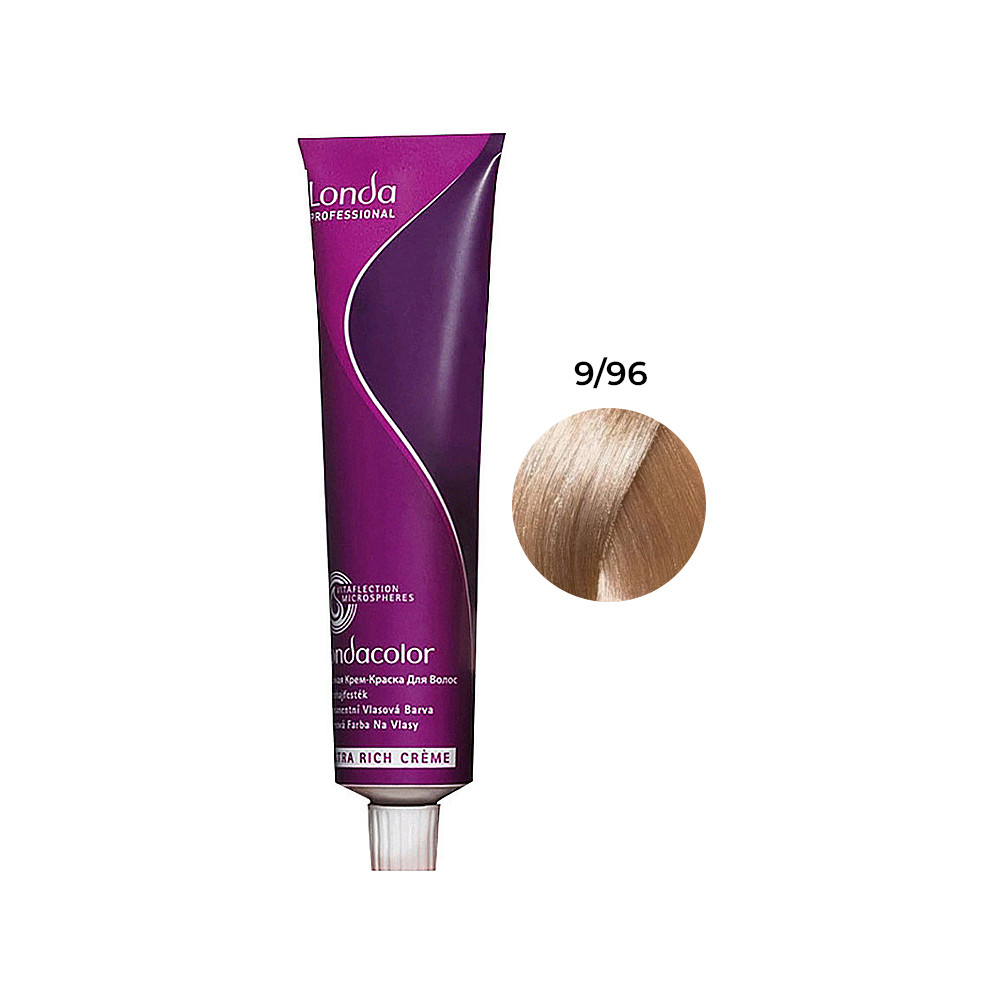 Стойкая крем-краска Permanent Color 9/96 Londa Professional, 60 мл