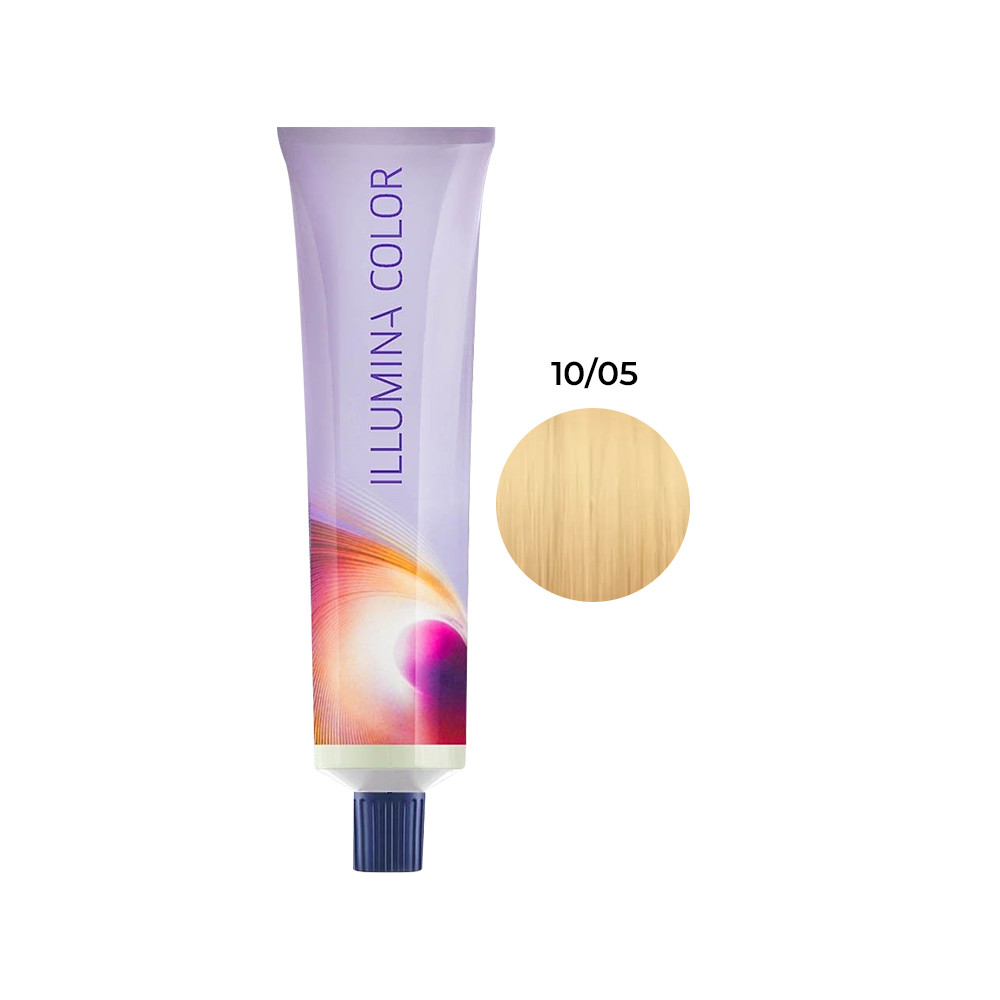 Премиальная крем-краска для волос Illumina Color 10/05 Wella Proffesional, 60 мл