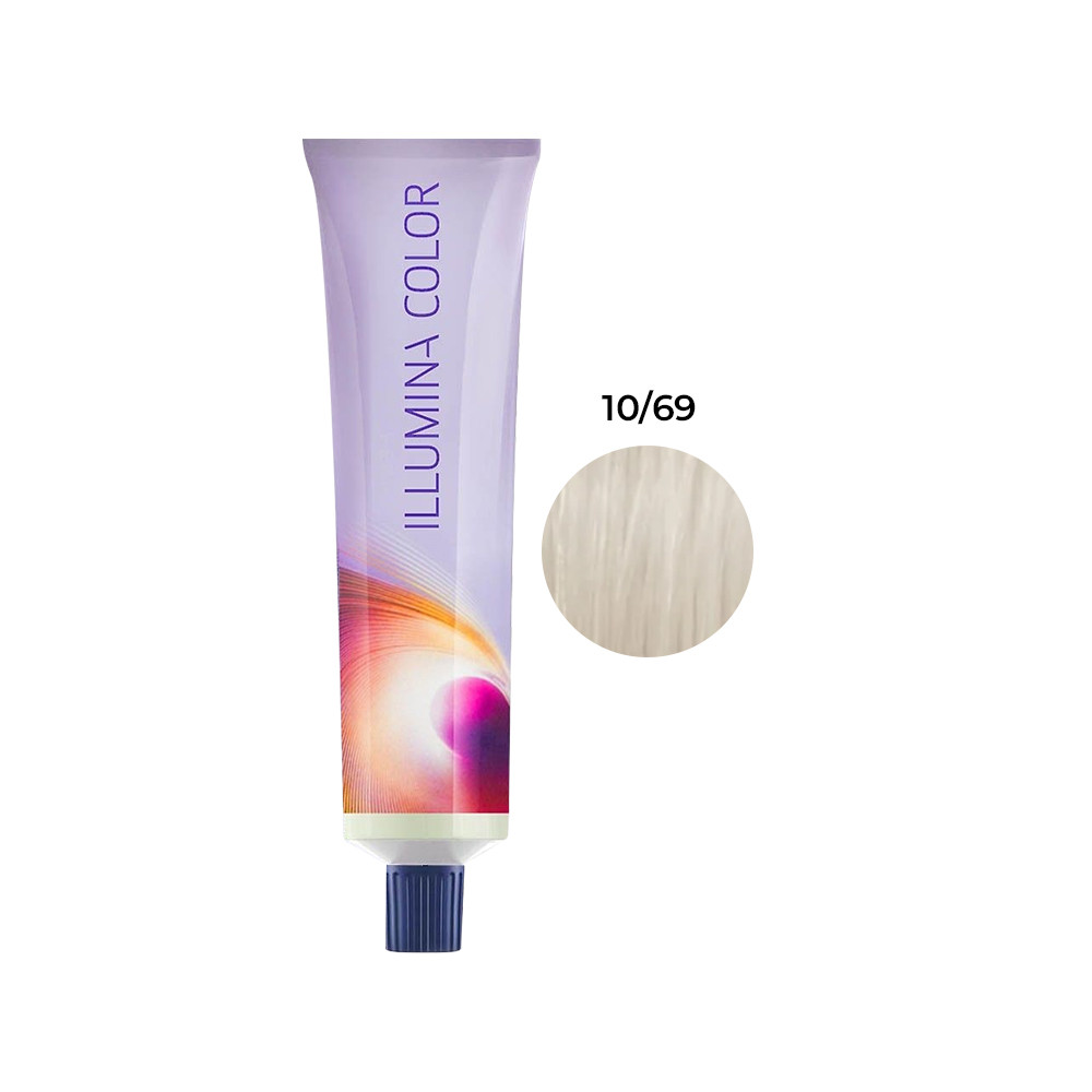Премиальная крем-краска для волос Illumina Color 10/69 Wella Proffesional, 60 мл