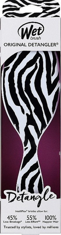 Щітка для волосся ORIGINAL DETANGER Safari Zebra Wet Brush  Фото 2 