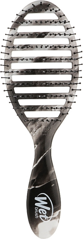 Щётка для быстрой сушки волос SPEED DRY Metalic Marble Onyx Wet Brush
