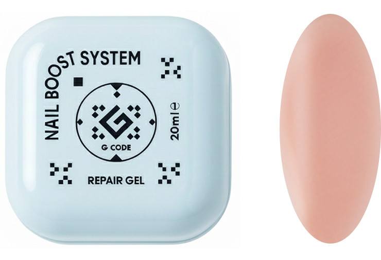 Гель для зміцнення нігтів 01 Repair Gel G-Code, 20 мл