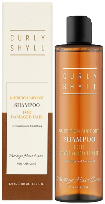 Шампунь для волос питательный восстанавливающий Nutrition Support Shampoo CURLYSHYLL, 330 мл