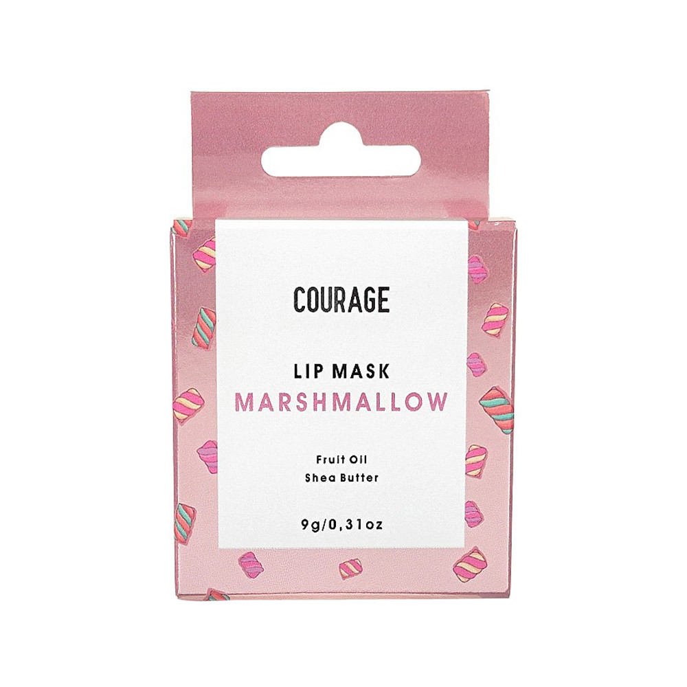Маска бальзам для губ Lip Mask 9 г Marshmallow COURAGE  Фото 3 