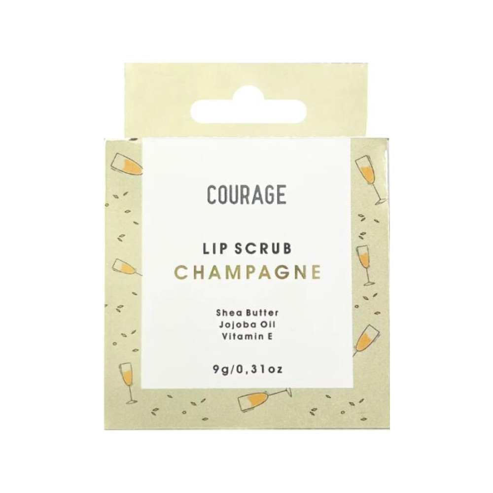 Скраб для губ Lip scrub 9 г champange COURAGE 