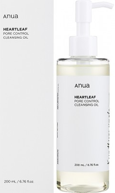 Гидрофильное масло Heartleaf Pore Control Cleansing Oil ANUA, 200 мл