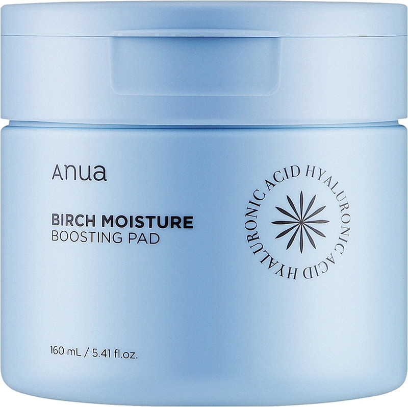 Пады увлажняющие Birch Moisture Boosting Pad ANUA, 70 шт
