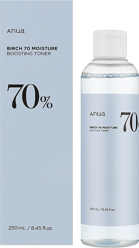 Тонер-бустер зволожуючий Birch Moisture Boosting Toner ANUA, 250 мл  Фото 2 