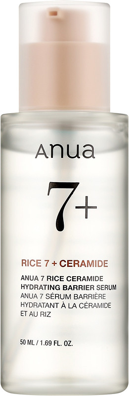 Сироватка для сяйва з рисом 7 Rice Ceramide Hydrating Barrier Serum ANUA, 50мл