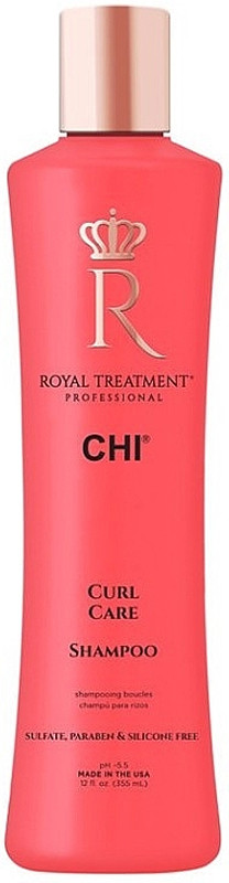 Шампунь зволожувальний для кучерявого волосся Curl Care Shampoo Royal Treatment CHI, 355 мл