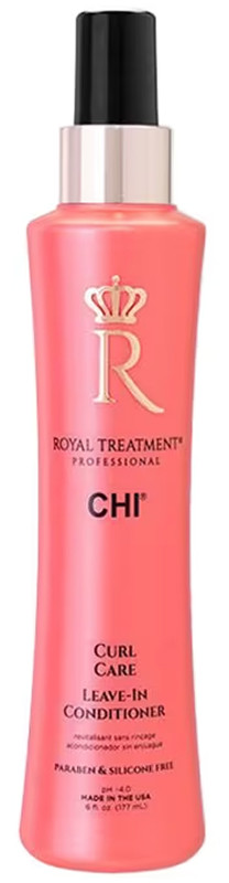 Незмивний кондиціонер для зволоження та чіткості кучерів Curl Care Leave-In Conditioner Royal Treatment CHI, 177 мл