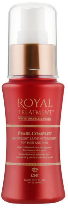 Незмивний засіб для зволоження та відновлення волосся Pearl Complex Royal Treatment CHI, 59 мл
