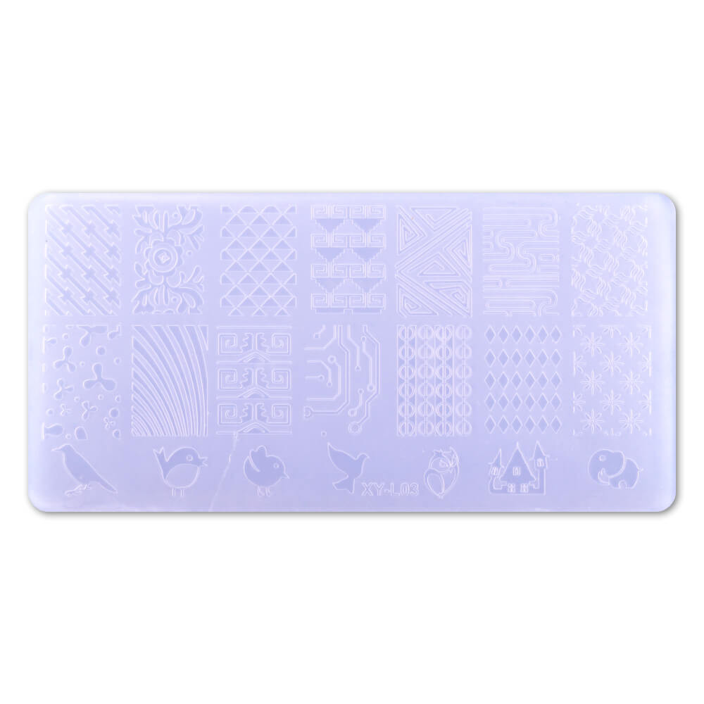Акрилові пластини для стемпінга XY-03 MAXXIMUM *