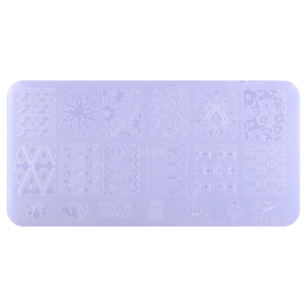 Акрилові пластини для стемпінга XY-18 MAXXIMUM *