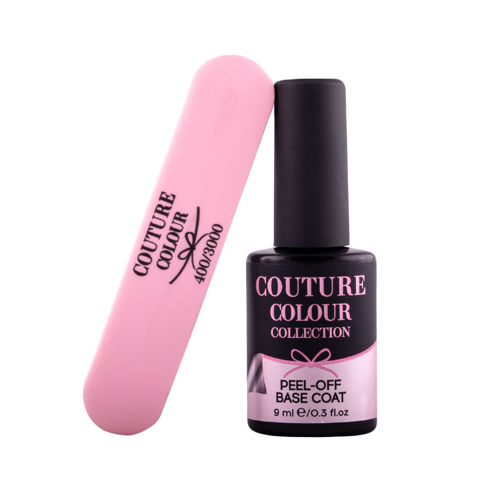 Набор COUTURE Colour Peel-off Base Coat + nail buffer*  Фото 2 