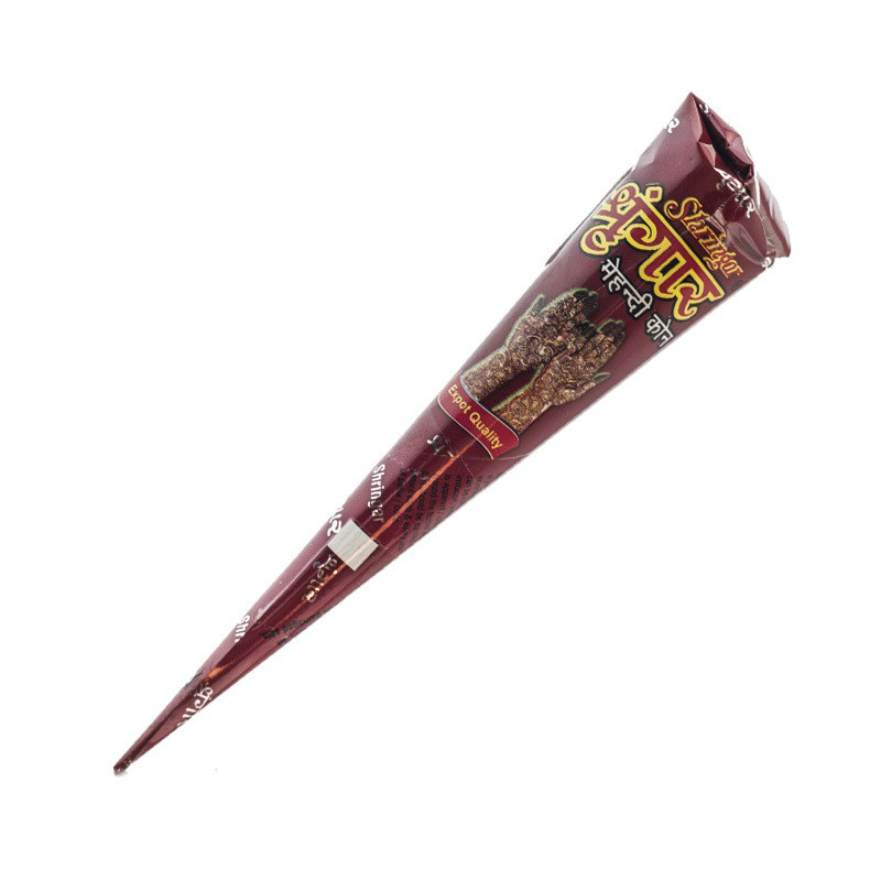 Хна в конусной упаковке maroon/красно-коричневая 25 г.*