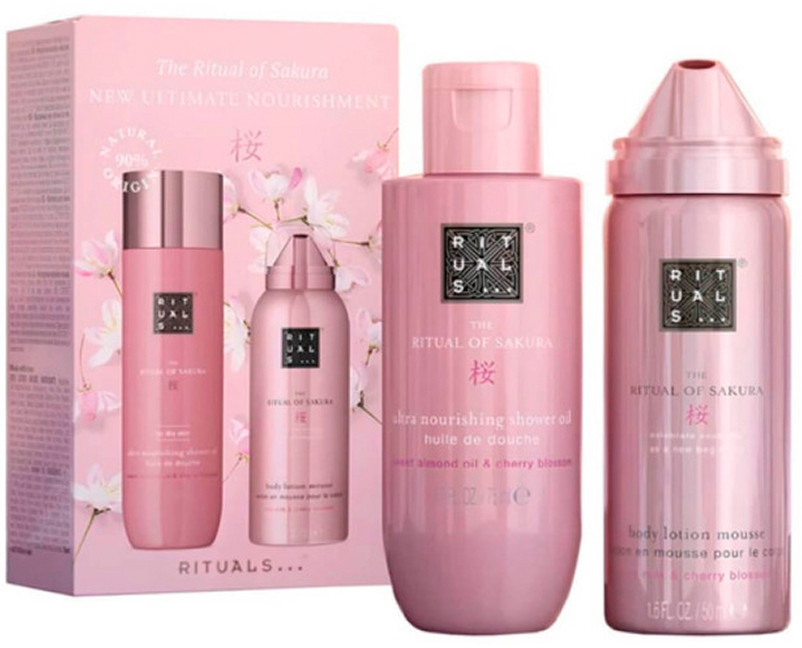 Набір 2 в 1 The Ritual of Sakura New Ultimate Nourishment Rituals