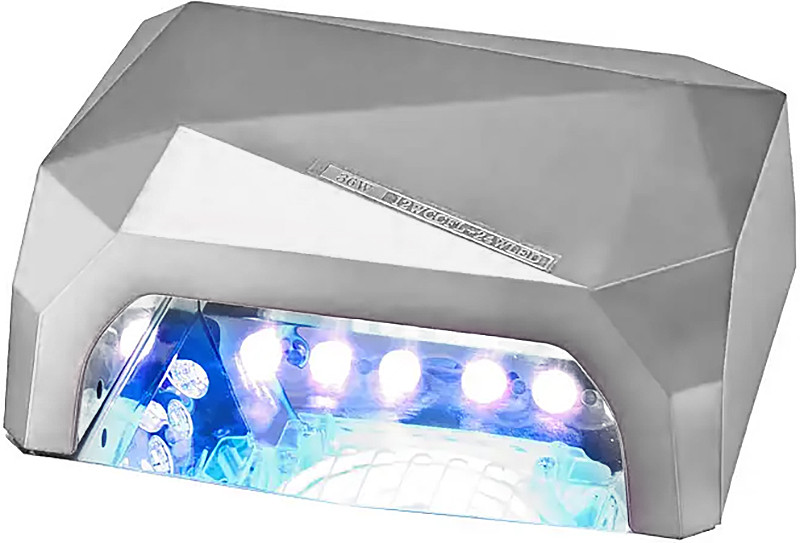 LED/CCFL Лампа (гибридная) с магнитным дном 36 Вт(серебро)*