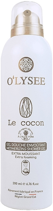 Гель-піна для душу очищуюча Extra Foaming Shower Gel Le cocon O'LYSEE, 200 мл