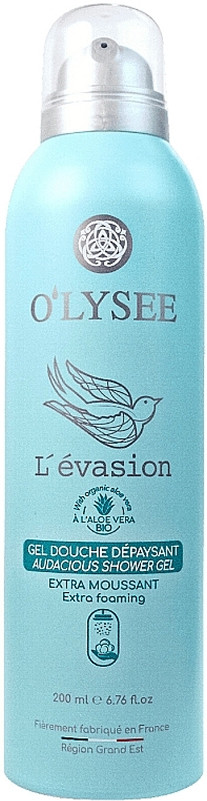 Гель-піна для душу очищуюча Extra Foaming Shower Gel L’évasion O'LYSEE, 200 мл