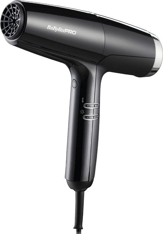 Фен для волос BaByliss PRO Falco Black&Silver BAB8550BE  Фото 2 