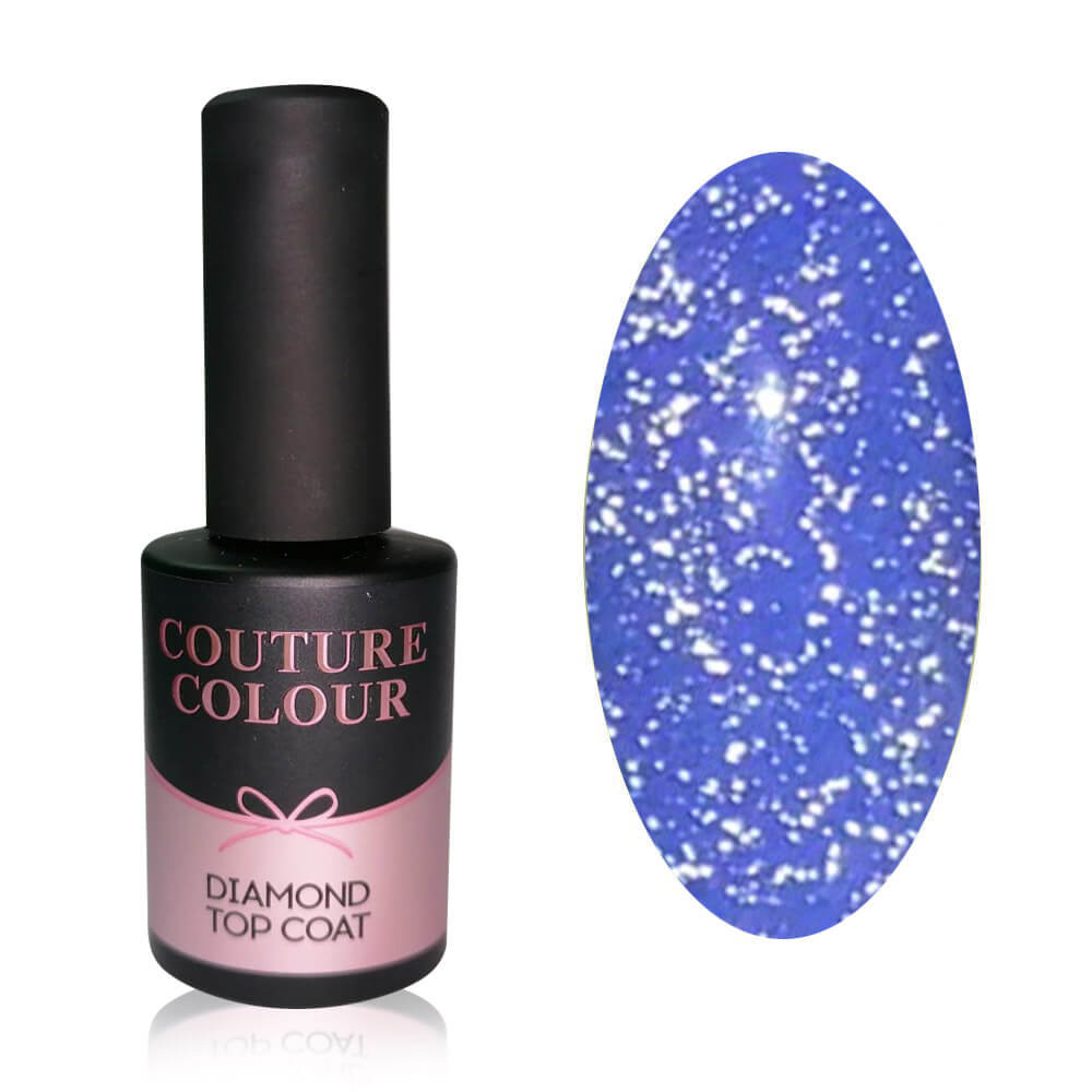 Топ для гель-лака со светоотрающим эффектом Top Coat Diamond Couture Colour , 9мл на beauty-prof.com Топ для гель-лака со светоотрающим эффектом Top Coat Diamond Couture Colour , 9мл