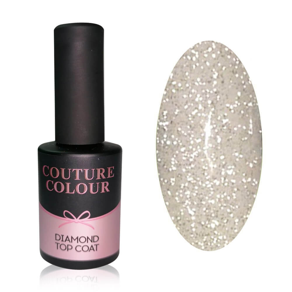 Топ для гель-лака со светоотрающим эффектом Top Coat Diamond Couture Colour , 9мл  Фото 2 