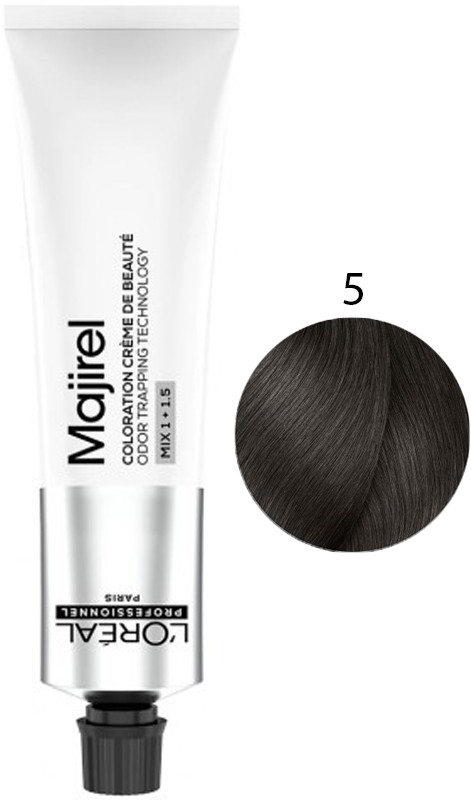 Крем-краска для волос стойкая 5 Majirel L’Oreal Professionnel, 60 мл