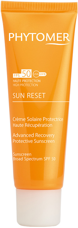 Солнцезащитный и регенерирующий крем SPF50 Phytomer, 50 мл