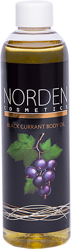 Олія для масажу чорна смородина Norden Cosmetics, 250 мл