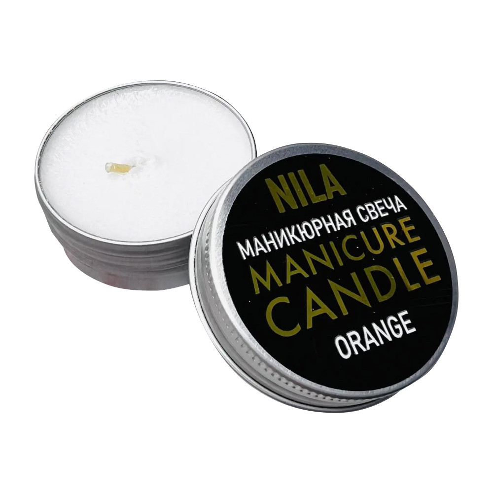Свічка масажна Spa Massage Candle Апельсин 30 мл Nila Фото 2