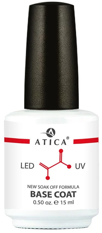 Основа каучуковая Сlear Base Gel Atica, 15 мл