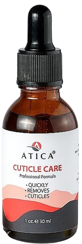Ремувер для кутикулы Cuticle Care Remover Atica, 30 мл