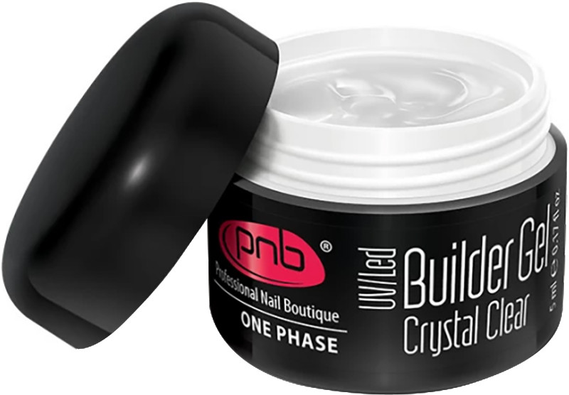 Гель моделирующий прозрачный Builder Gel Сrystal Clear PNB 5,мл