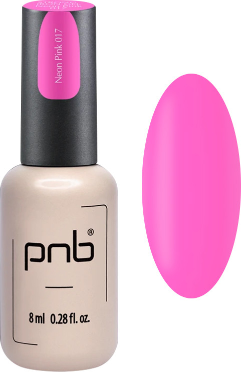 Гель конструирующий Стронг Айрон Strong iron gel Neon Pink PNB, 8 мл
