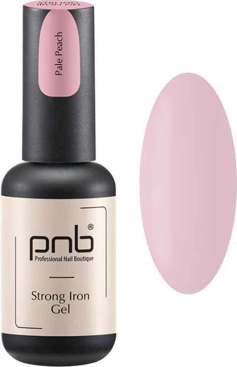 Гель конструирующий Стронг Айрон Strong iron gel Pale Peach PNB, 8 мл