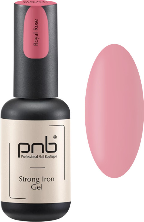 Гель конструирующий Стронг Айрон Strong iron gel Royal Rose PNB, 8 мл