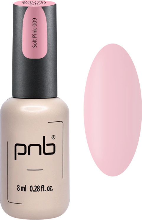 Гель конструирующий Стронг Айрон Strong iron gel Soft Pink PNB, 8 мл