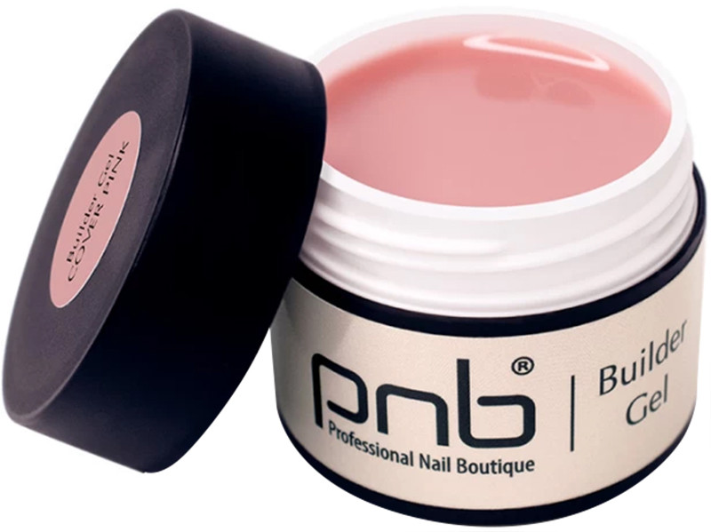 Гель моделирующий камуфлирующий розовый Builder Gel Cover Pink PNB 15 мл