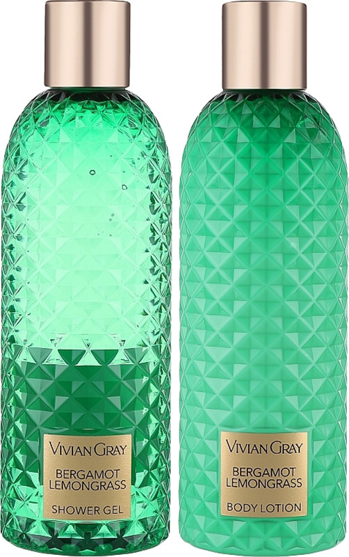 Набір Гель для душу & Лосьйон для тіла Bergamot & Lemongrass Vivian Gray, 2х300 мл  Фото 2 