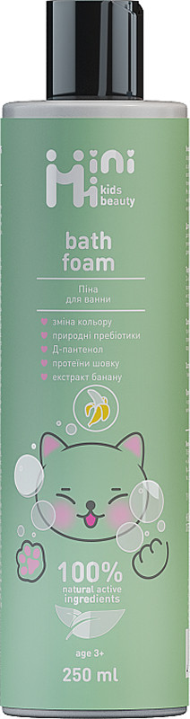 Пена для ванны Банан MiniMi, 250 мл