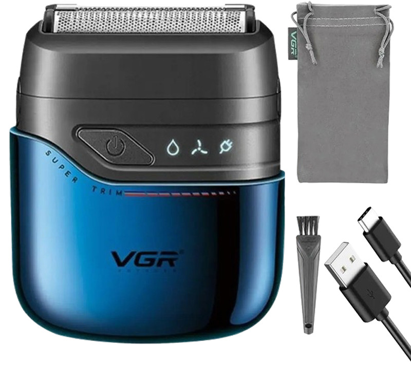 Електробритва V-364 BLUE IPX7 VGR 