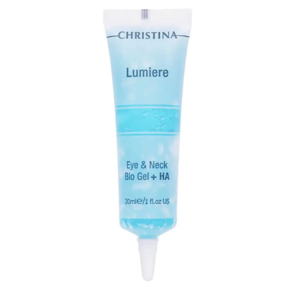 Гель з гіалуроновою кислотою для шкіри навколо очей та шиї Eye & Neck Bio Gel Cristina Lumiere, 30 мл