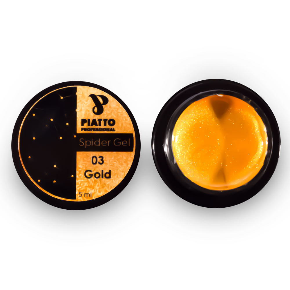 Гель-паутинка Gold Piatto, 5 гр на beauty-prof.com Гель-паутинка Gold Piatto, 5 гр