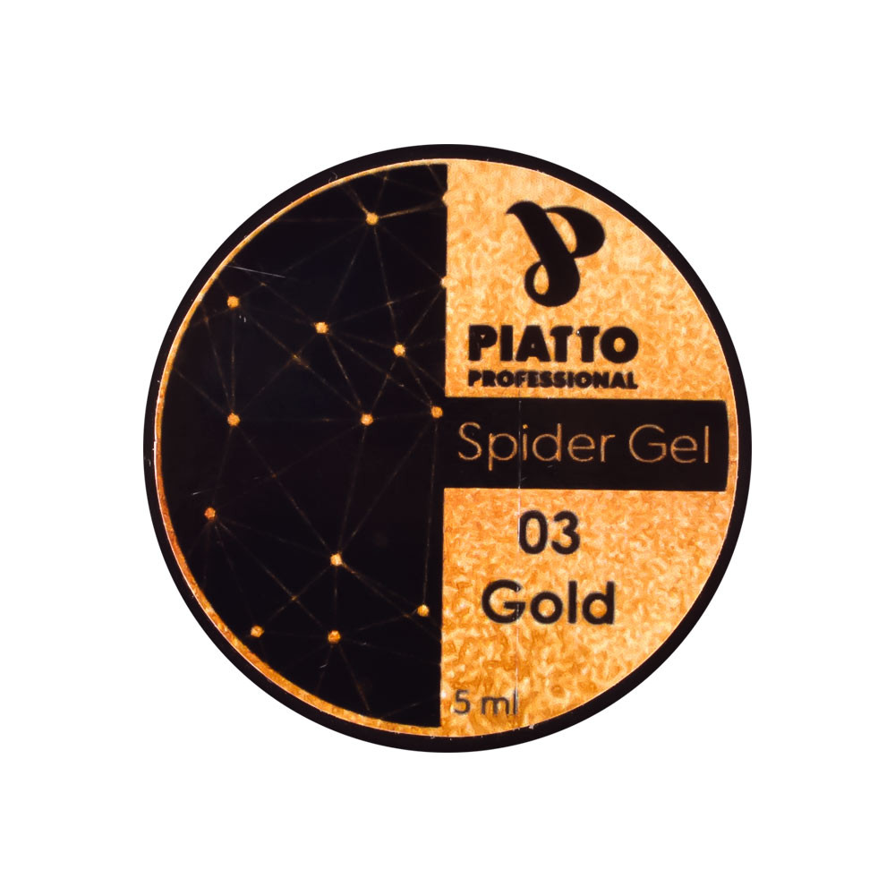 Гель-паутинка Gold Piatto, 5 гр на beauty-prof.com Фото 2 Гель-паутинка Gold Piatto, 5 гр Фото 2
